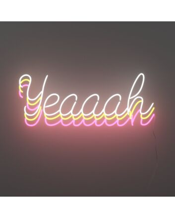 Yeaaah Neon Sign