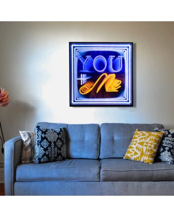 You Me Infinity Mirror Neon Sign