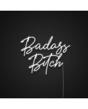 Badass Bitch Neon Sign MNC40031