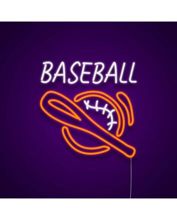 Baseball Neon Sign