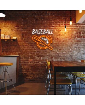 Baseball Neon Sign