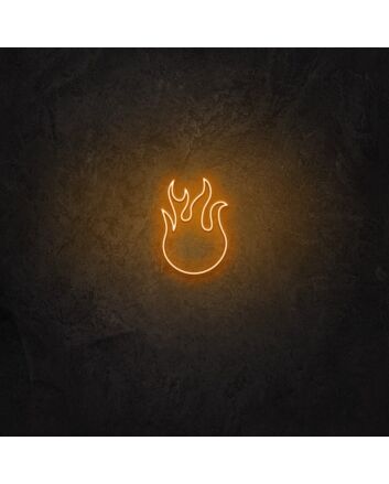 Flame LED Neon Sign
