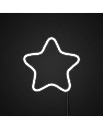 Christmas Star Neon Sign