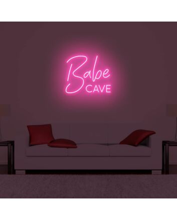Babe Cave LED Neon Sign