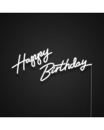 Happy Birthday V1 Neon Sign