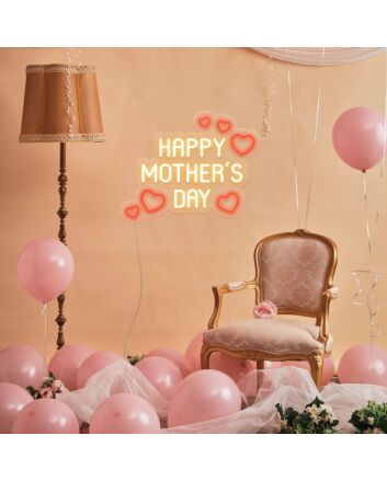 Happy Mothers Day Neon Sign