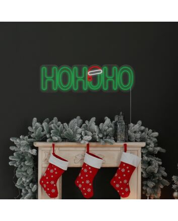 Ho Ho Ho Christmas Neon Sign