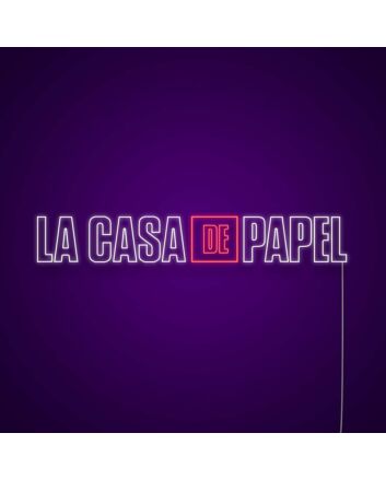 La Casa De Papel Neon Sign