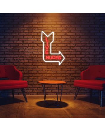 Live Nudes Neon Sign