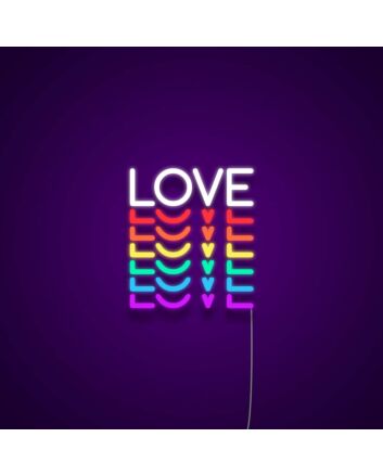 Love Rainbow Neon Sign