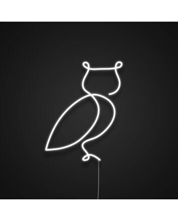 Owl Neon Sign