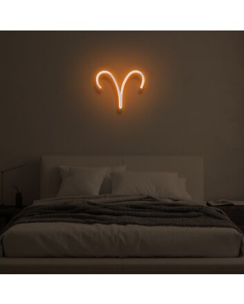 &quot;ARIES&quot; LED Neon Sign
