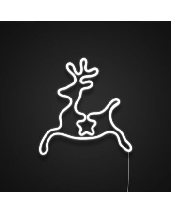 Reindeer Neon Sign