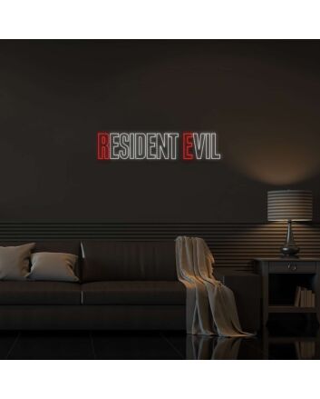 Resident Evil Neon Sign