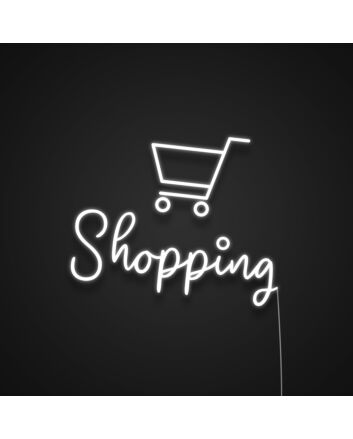 Shopping Neon Sign