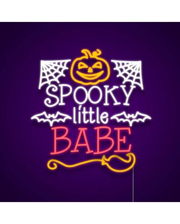 Spooky Little Babe Neon Sign