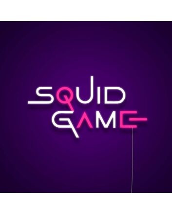 Squid Game Neon Sign