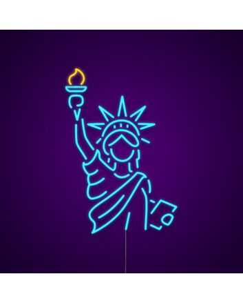 Statue of Liberty Neon Sign