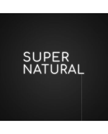 Super Natural Neon Sign