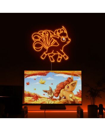 Vulpix Neon Sign