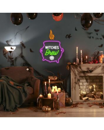 Witches Brew Neon Sign