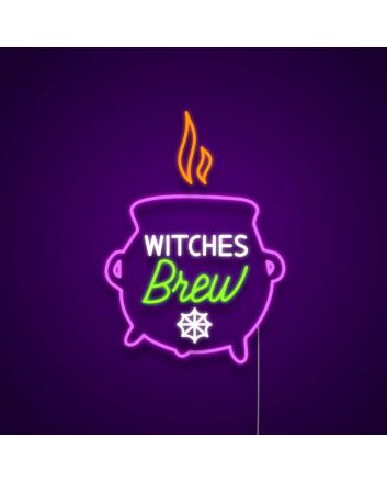 Witches Brew Neon Sign