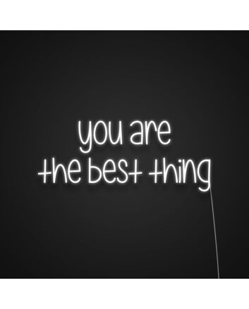 You Are The Best Thing Neon Sign