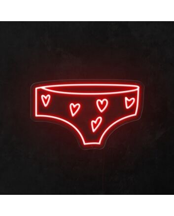 Heart Panty Neon Sign
