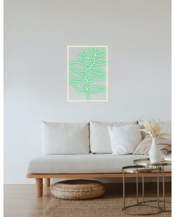 Leaf Painting Neon Sign