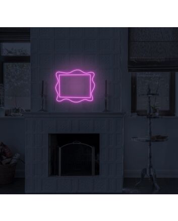 Pink Frame Neon Sign