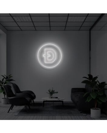 DOGE COIN&quot; LED Neon Sign