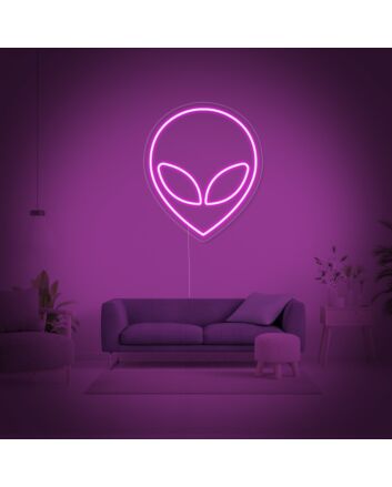 Alien Neon Sign
