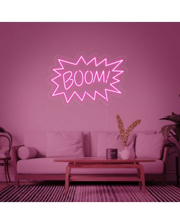 Boom Neon Sign