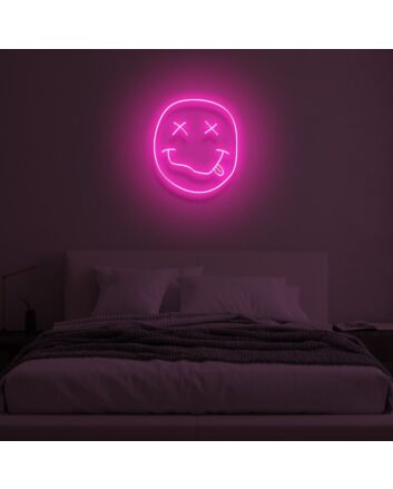NIRVANA SMILEY FACE LED Neon Sign
