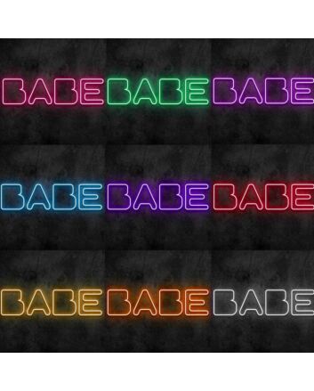 BABE Neon Sign