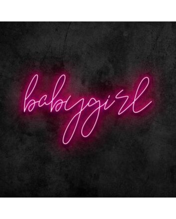 Baby Girl Neon Sign