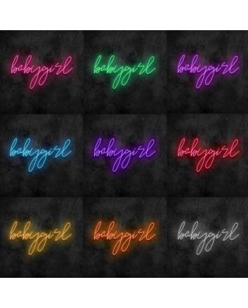 Baby Girl Neon Sign