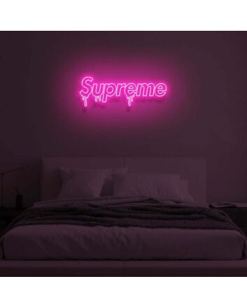SUPREME DRIP  LED Neon Sign