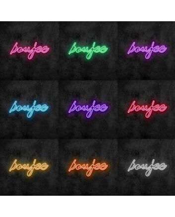 Boujee Neon Sign