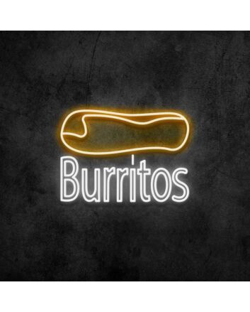 Burritos Neon Sign