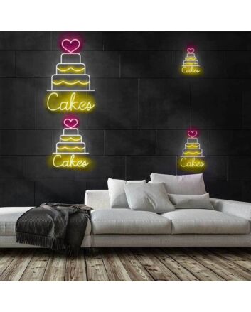 Cake Neon Sign
