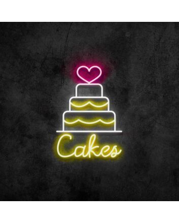 Cake Neon Sign