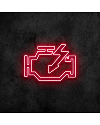 Check Engine Neon Sign