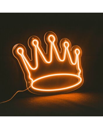 Crowned King Neon Sign