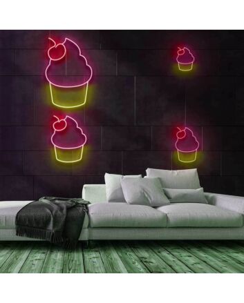 Cupcake Neon Sign