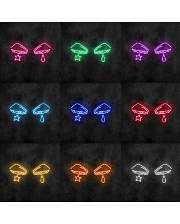 Eyes of the Clown Magician Neon Sign