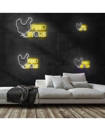 Feed Store Neon Sign