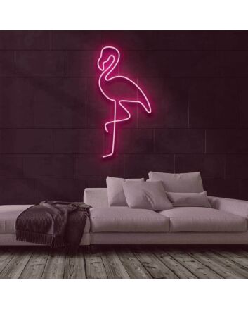 Flamingo Neon Sign  Sizes Starting from 25&quot;