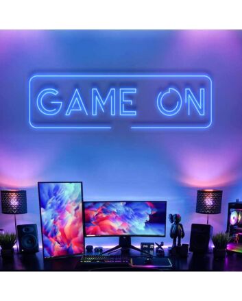 Game On Neon Sign