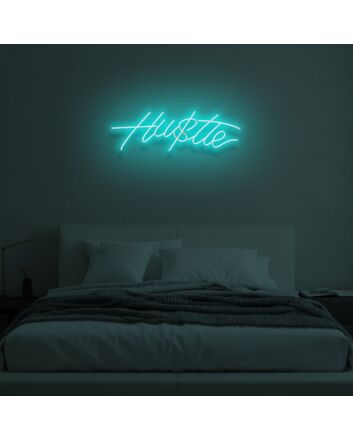 HUSTLE&quot; LED Neon Sign